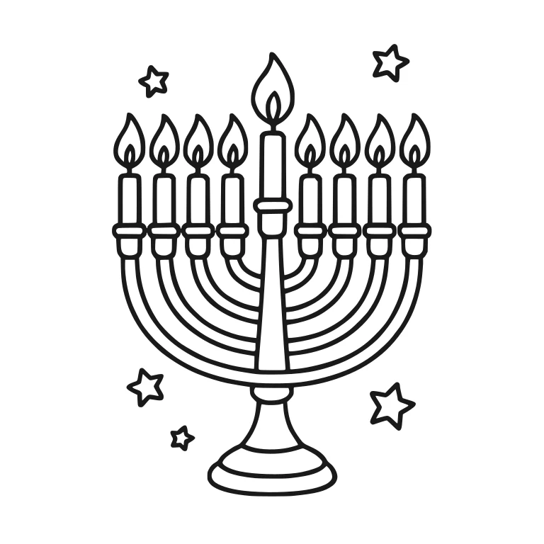 דוגמה לעולם הזה — דף לצביעה