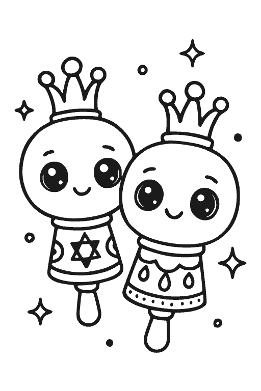 רימוני תורה מעוטרים — דף צביעה תורה ויהדות להדפסה