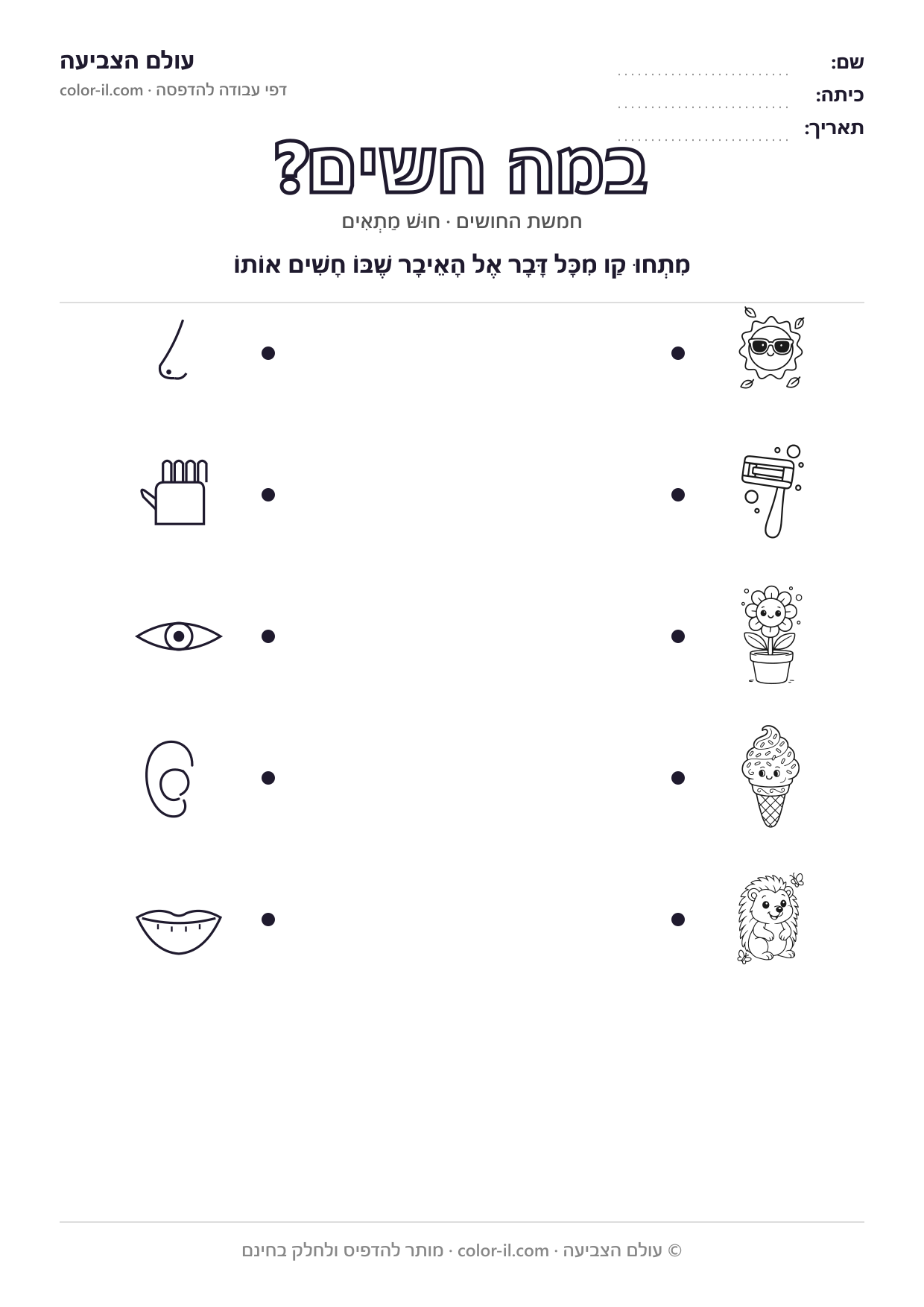 במה חשים